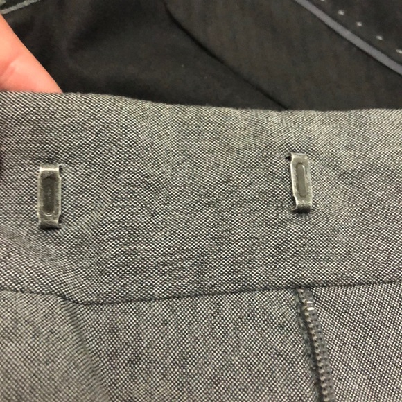 Mexx Grey flat front Dress Pants - Picture 6 of 13